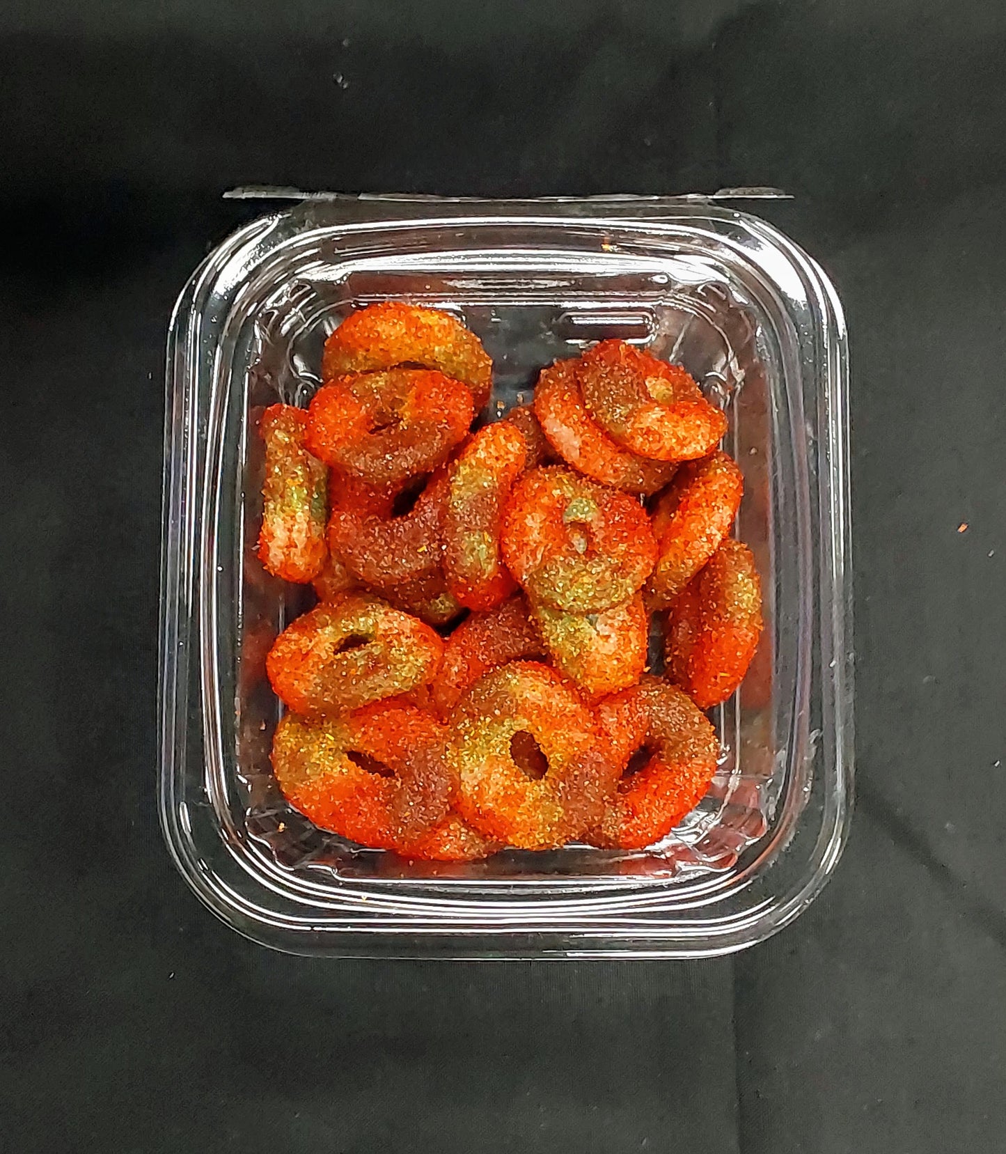 Watermelon Rings with Tangy Chili