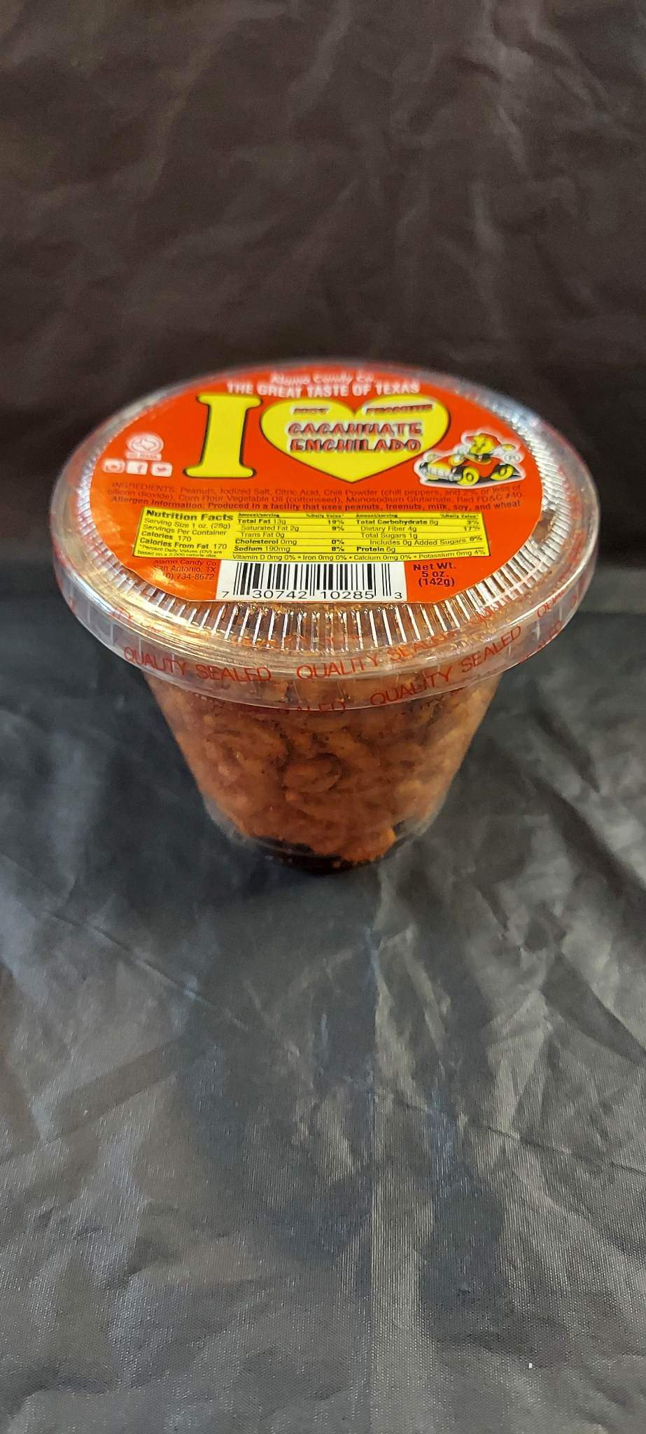 Cacahuate Enchilado